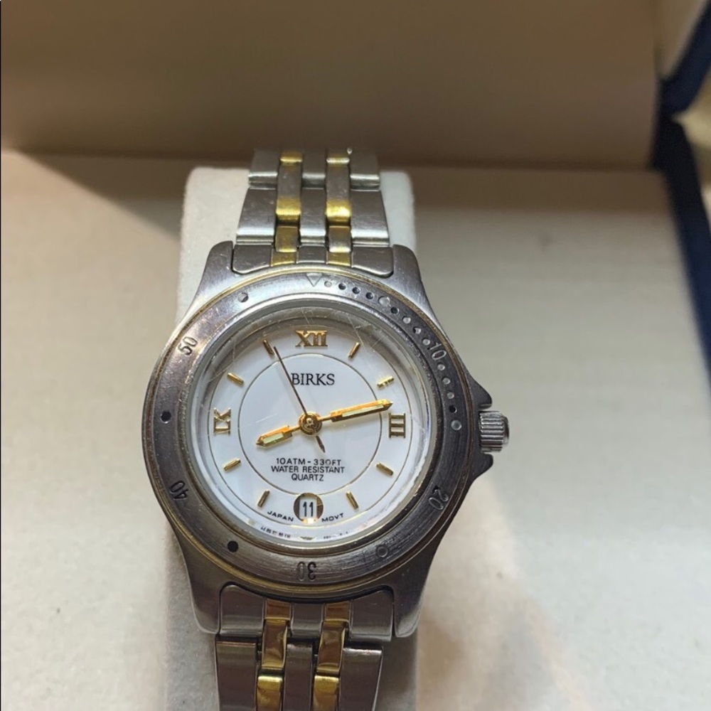 Birks woman stainless steel watch